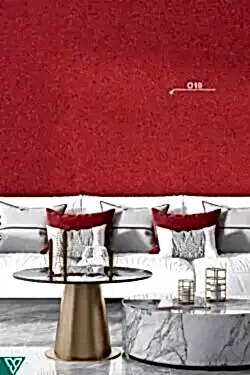 Ventrawall O10 - Yalıtımlı Sürülen Düz Kırmızı Duvar Kağıdı