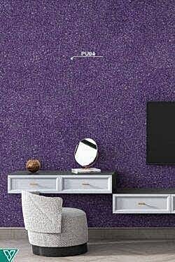 Ventrawall PU04 - Yalıtımlı Sürülen Mor Duvar Kağıdı