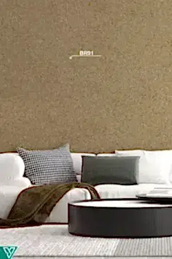 Ventrawall BR01 - Yalıtımlı Sütlü Kahve Duvar Kağıdı